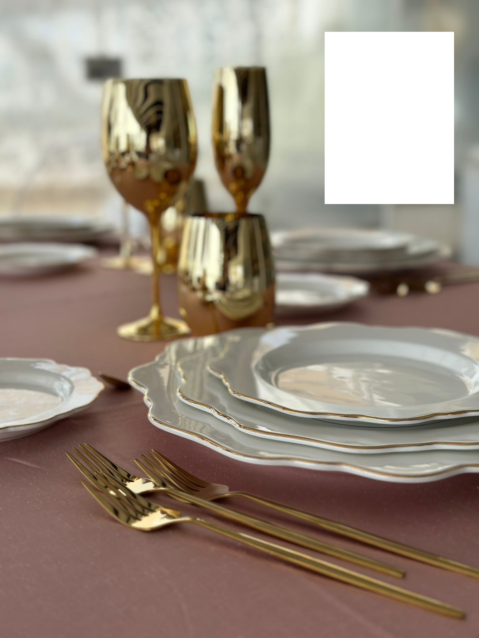 Bicchiere Acqua Basso Glamour Gold BIC14 - immagine 3