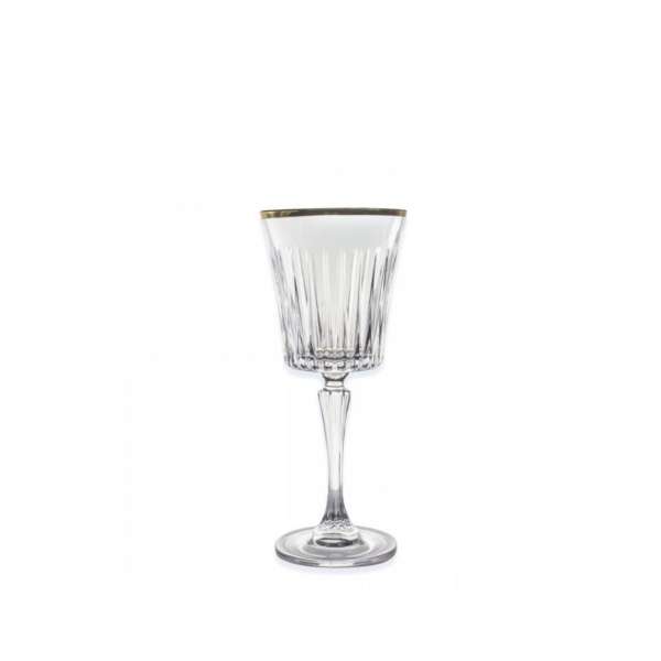 Calice Vino RossoAcqua Filo Oro BIC08