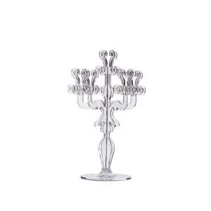 Candelabro Plexyglass Trasparente Barocco H 70 cm VAS02