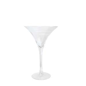 Coppa Martini in Vetro Bianco H 40-50 cm VAS07-VAS58