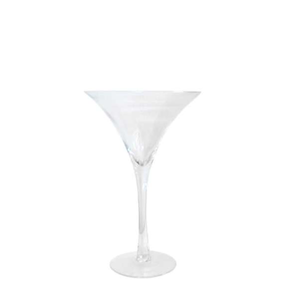Coppa Martini in Vetro Bianco H 40-50 cm VAS07-VAS58