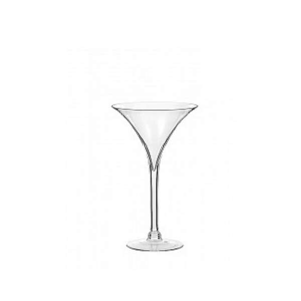 Coppa Martini in Vetro Trasparente H 40 cm VAS08