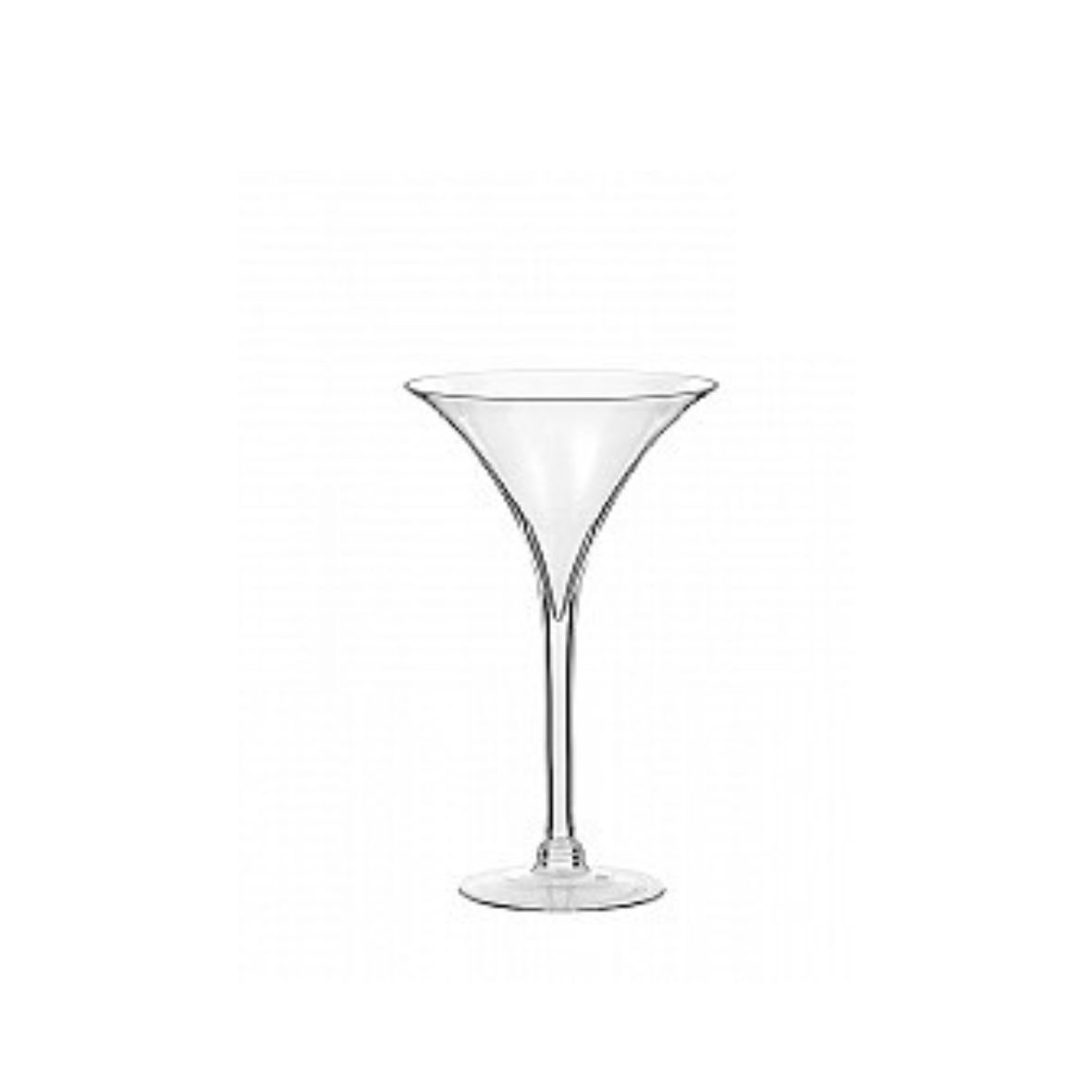 Coppa Martini in Vetro Trasparente H 40 cm VAS08 1 Coppa Martini in Vetro Trasparente H 40 cm VAS08