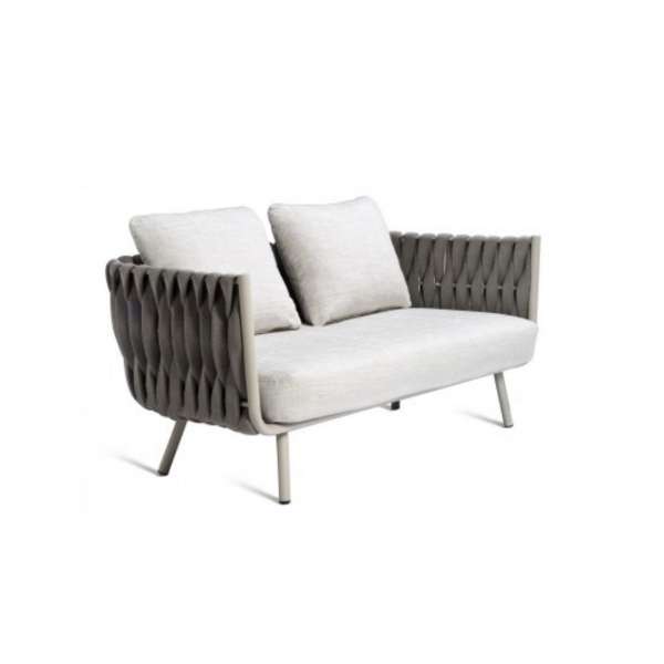 Divano Vanity Grigio 3 Posti DIV12