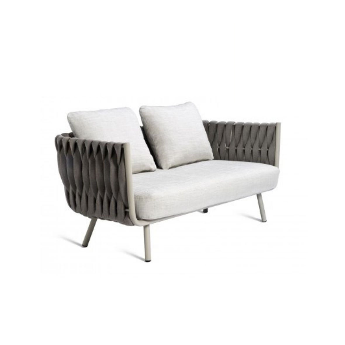Divano Vanity Grigio 3 Posti DIV12