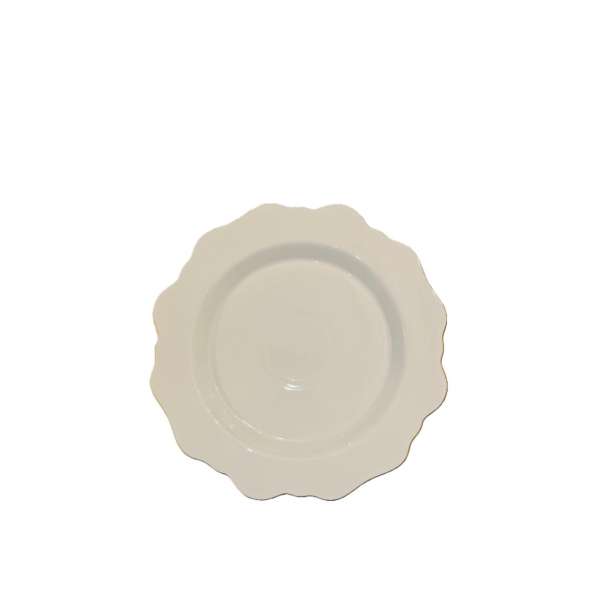 Piattino Pane Porcellana Filo Oro cm 13 PIAT04
