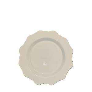 Piatto Frutta Porcellana Filo Oro cm 21 PIAT03