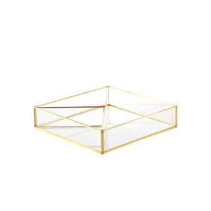 Vaschetta Oro 3 Scomparti 25X25 H 5,5 VAS44