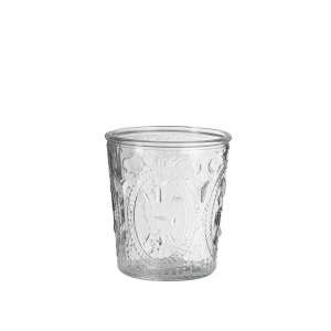 Vaso in Vetro con Stemma Diam. 11,5 H 10 VAS31