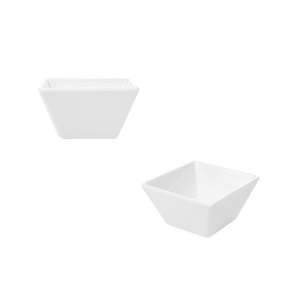 Coppetta Finger Porcellana Quadrata 5x5 cm PIAT47