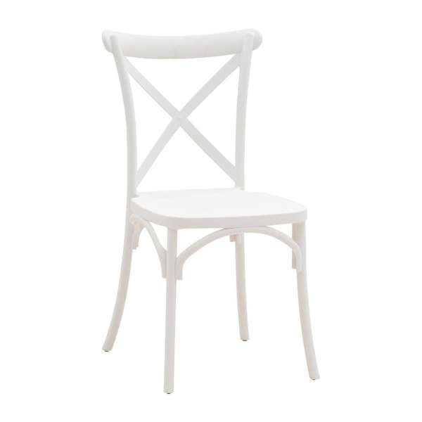 Sedia Shabby Bianca SED15