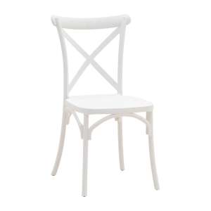 Sedia Shabby Bianca SED15